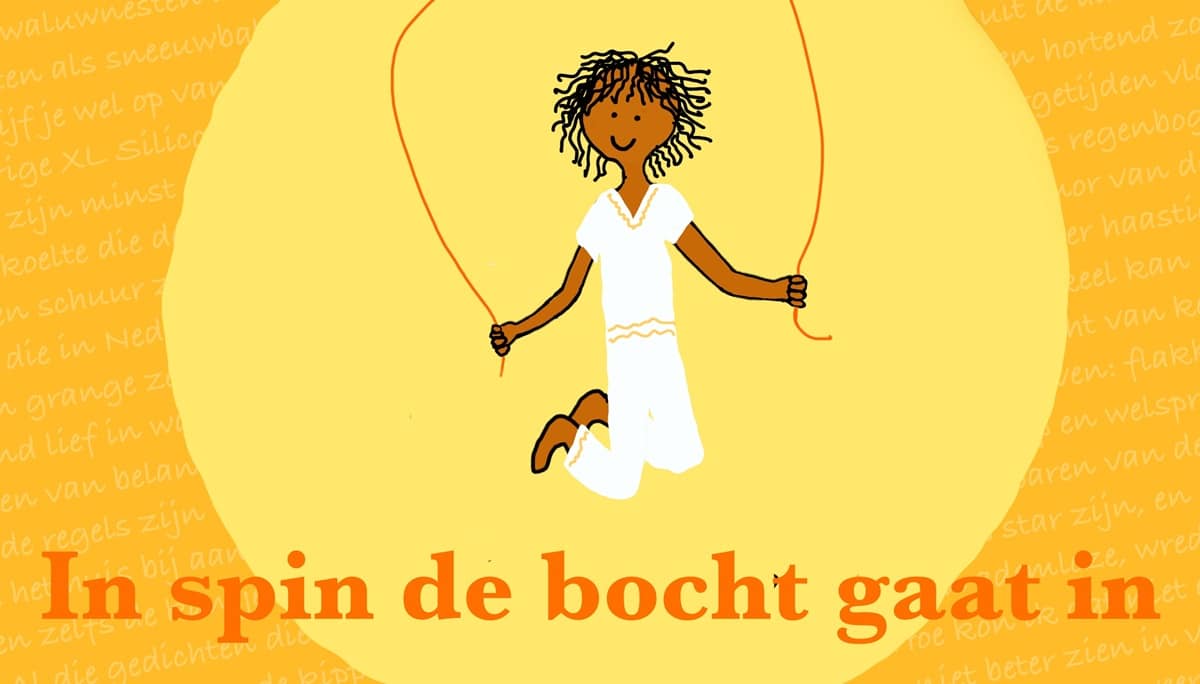 In spin de bocht gaat in